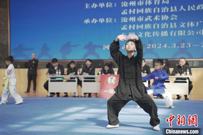 2024年京津冀八极拳交流大赛在孟村回族自治县八